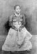 Korea: A bare-breasted woman - possibly a sex-trade worker, though it was not uncommon for women to bare their breasts in the late 19th century. Probably c. 1900