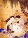 China: Erotic painting of a man and a woman making love, late Qing Dynasty